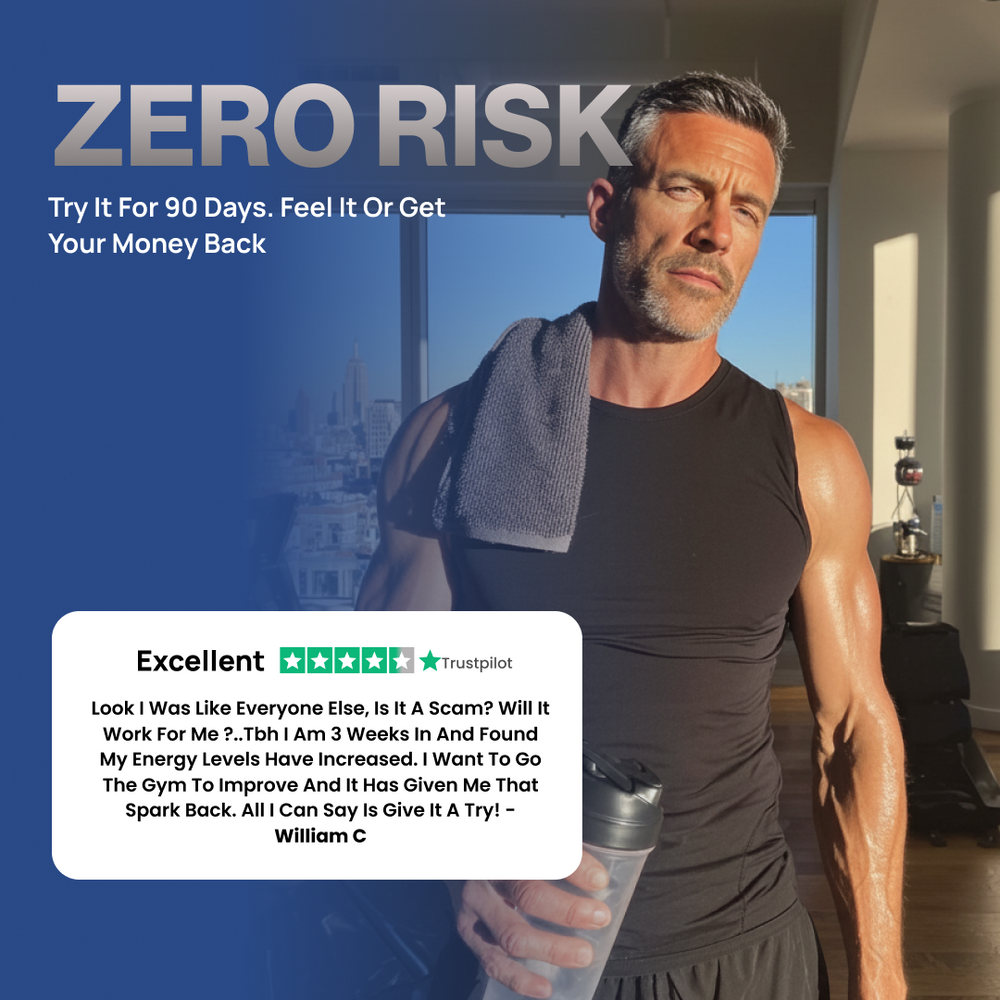 Zapply T1 | All-In-One Formula for Testosterone & Energy.
