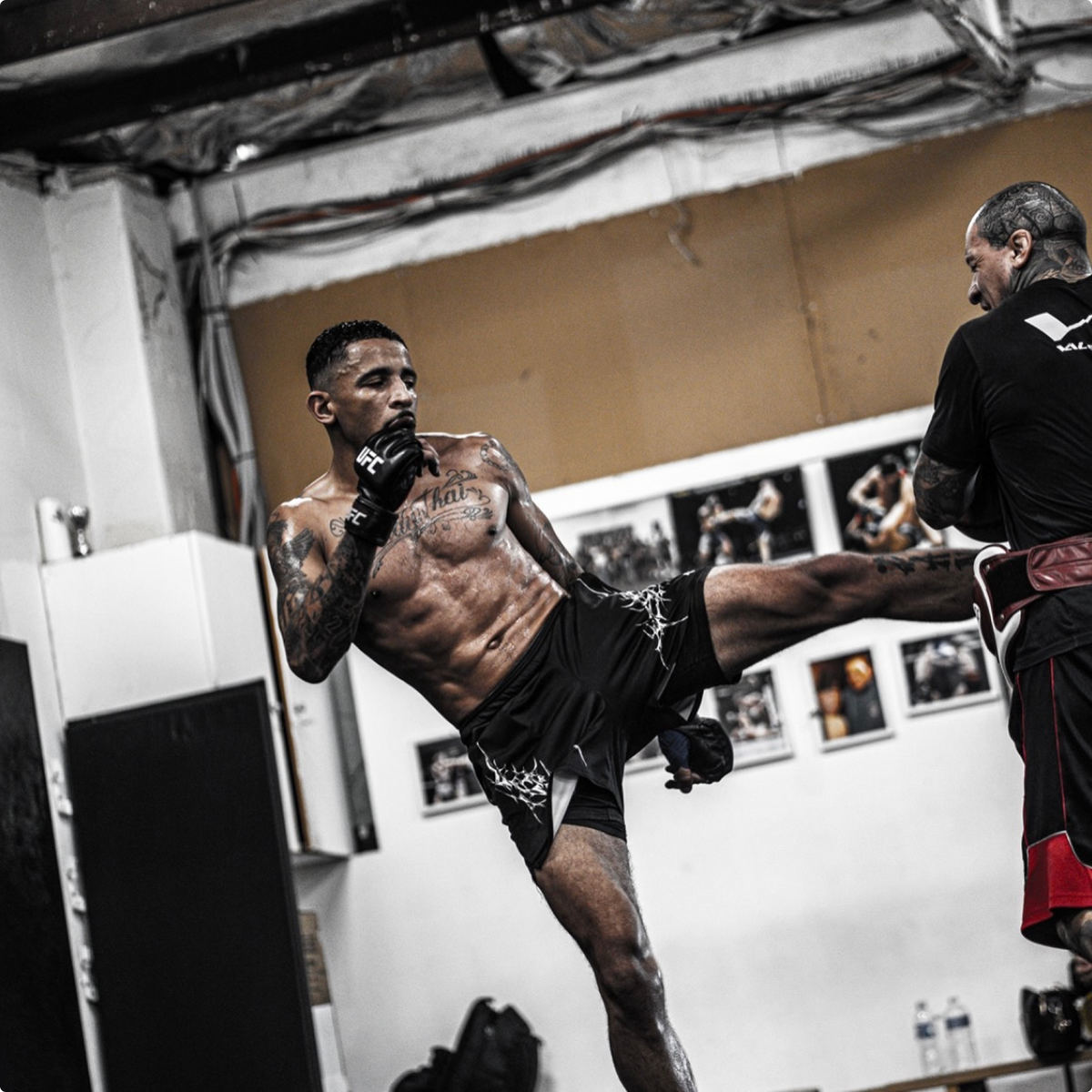 A top-ranked fighter can't risk a failed test.