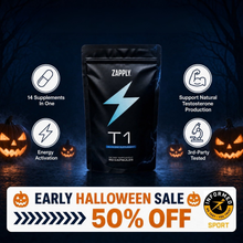Zapply T1 | All-In-One Formula for Testosterone & Energy.