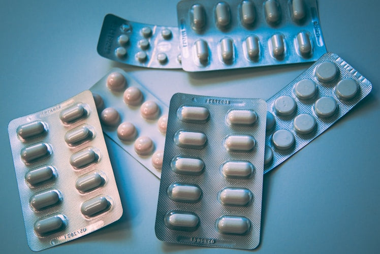 Blister packs of pills